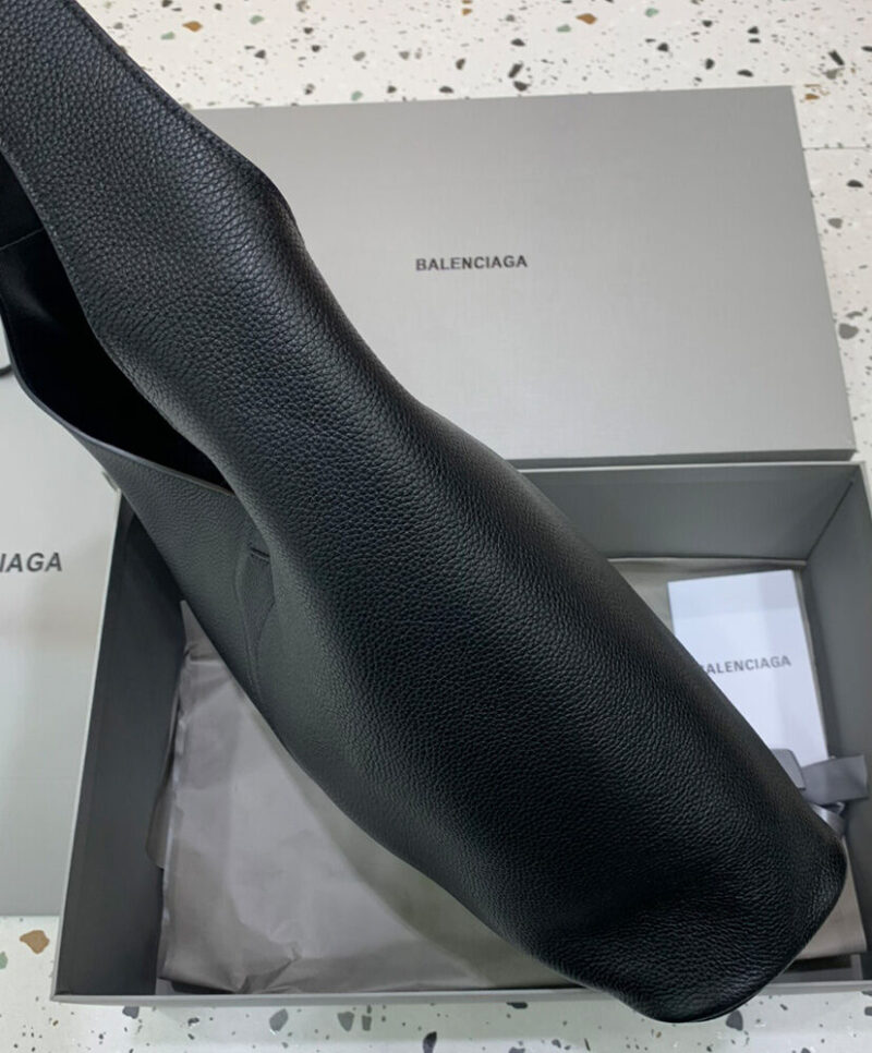 Balenciaga Locker Medium North-South Hobo Bag Black